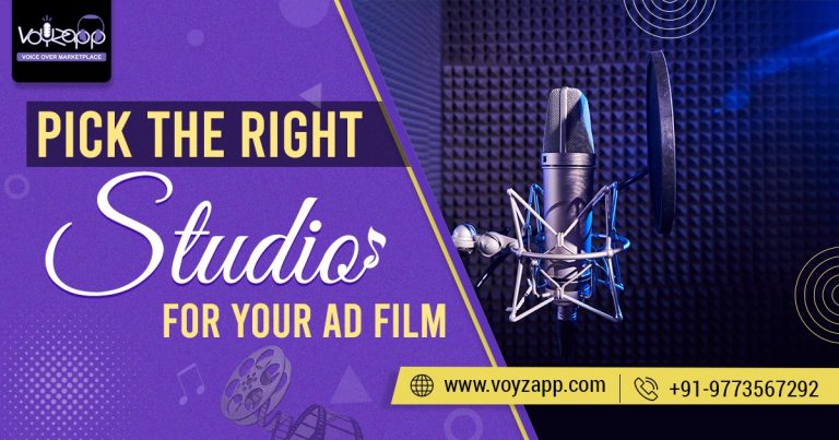 Picking The Right Studio For Audio Shoot Of Your Ad Film