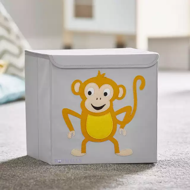 Monkey Holding a Box